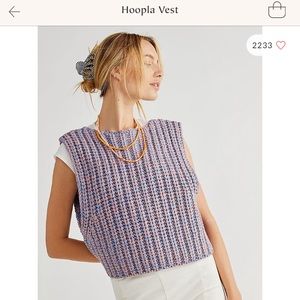 Free People Sweater Vest